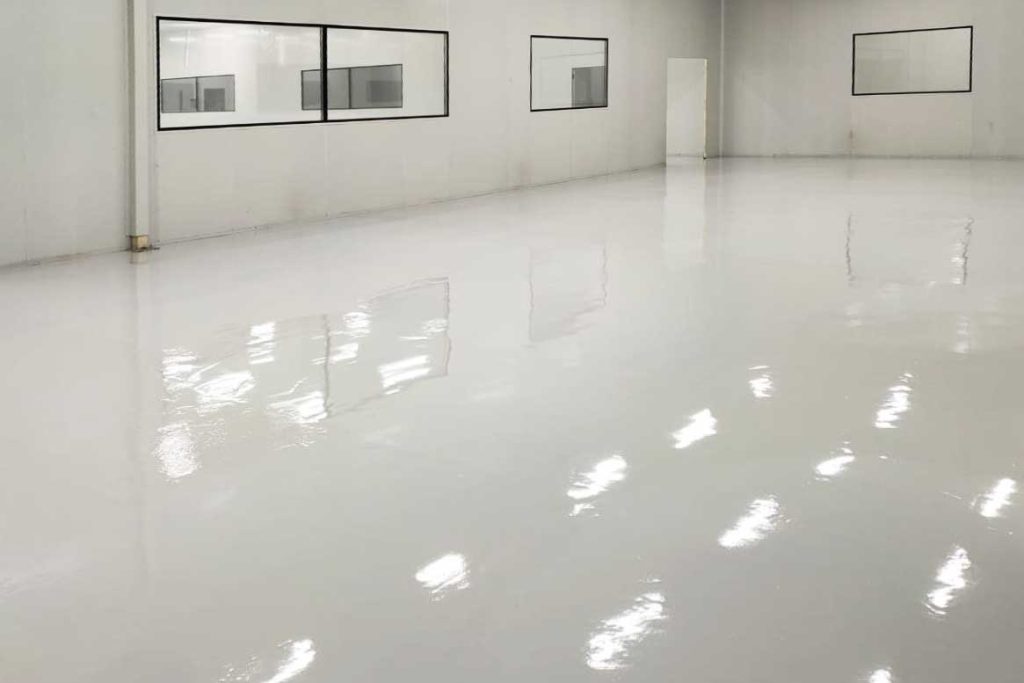 We install High Build Epoxy Flooring